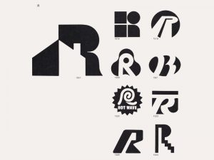 R英文字体设计-图酷设计