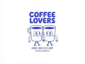 咖啡英文字体设计-图酷设计