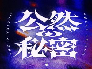 公然秘密艺术字体设计-图酷设计