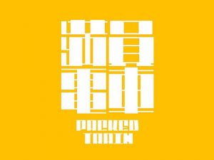 满员电车艺术字体设计-图酷设计