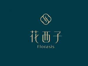 花西子艺术字体设计-图酷设计