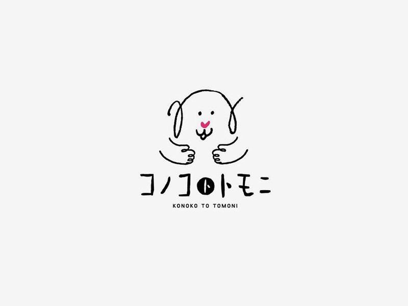 小狗图形字体设计-图酷设计