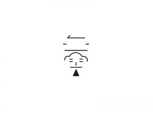 无云艺术字体设计-图酷设计