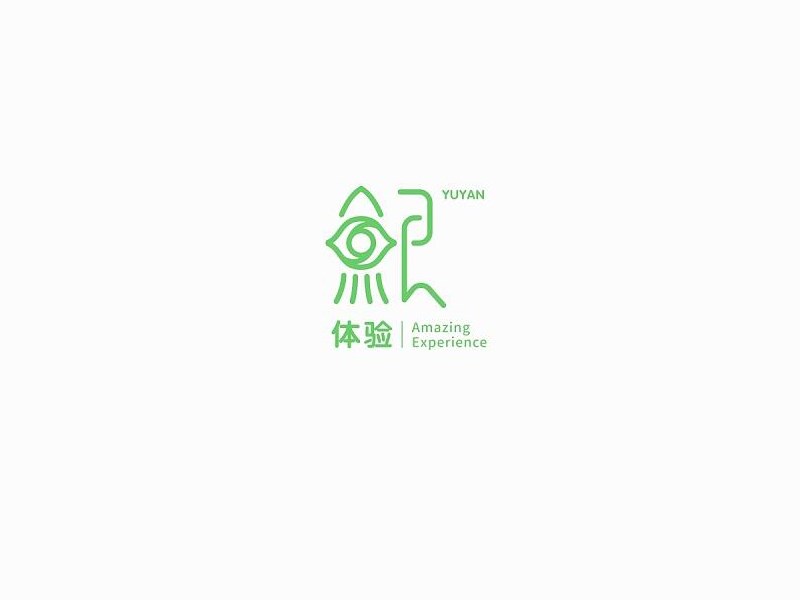 鱼眼艺术字体设计-图酷设计