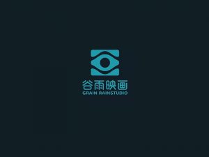 谷雨映画艺术字体设计-图酷设计