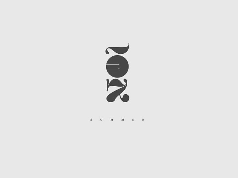 夏艺术字体设计-图酷设计