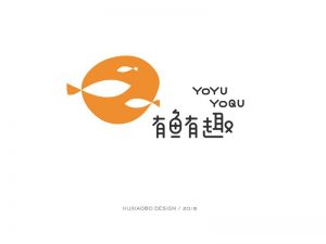 有鱼有趣艺术字体设计-图酷设计