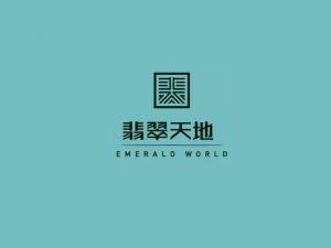 翡翠天地艺术字体设计-图酷设计