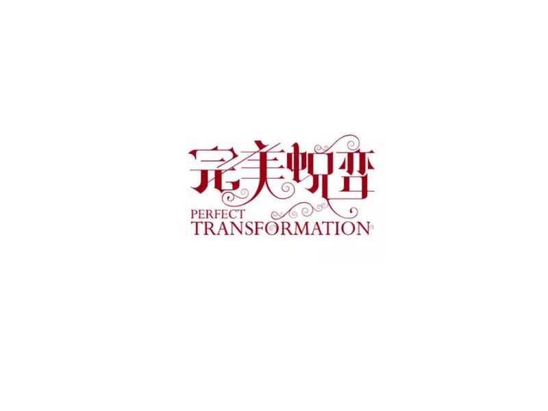 完美蜕变艺术字体设计-图酷设计