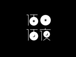 佰日佰夜艺术字体设计-图酷设计