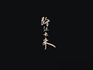 路过未来艺术字体设计-图酷设计