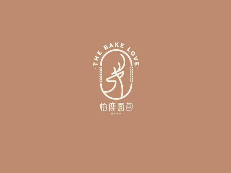 柏鹿面包艺术字体设计-图酷设计