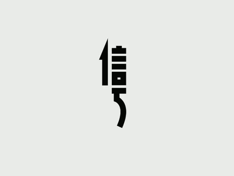 信号艺术字体设计-图酷设计