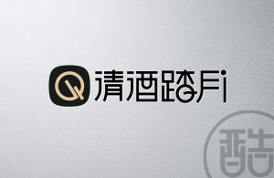 清酒踏月品牌LOGO案例-图酷设计