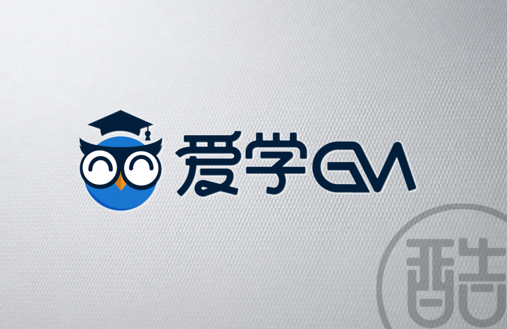 图片[1]-爱学GM品牌LOGO案例-图酷设计