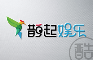 鹊起娱乐品牌LOGO案例-图酷设计