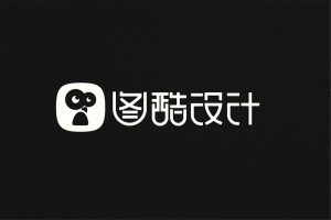 图酷黑色皮革PSDLOGO样机-图酷设计