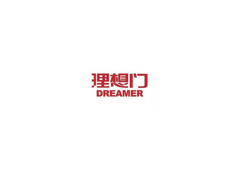 理想门艺术字体设计-图酷设计