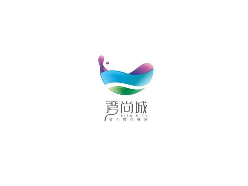 湾尚城艺术字体设计-图酷设计