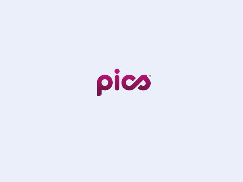 pics英文字体设计-图酷设计