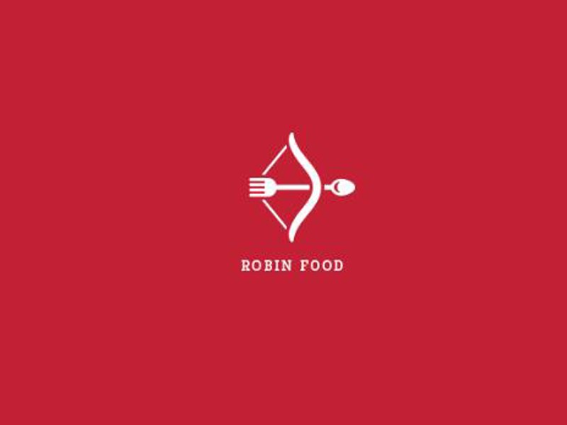 餐具图形字体设计-图酷设计