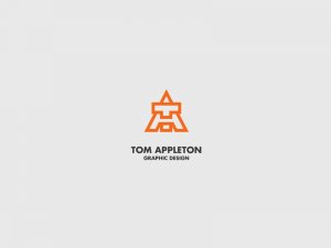 AT英文字体设计-图酷设计