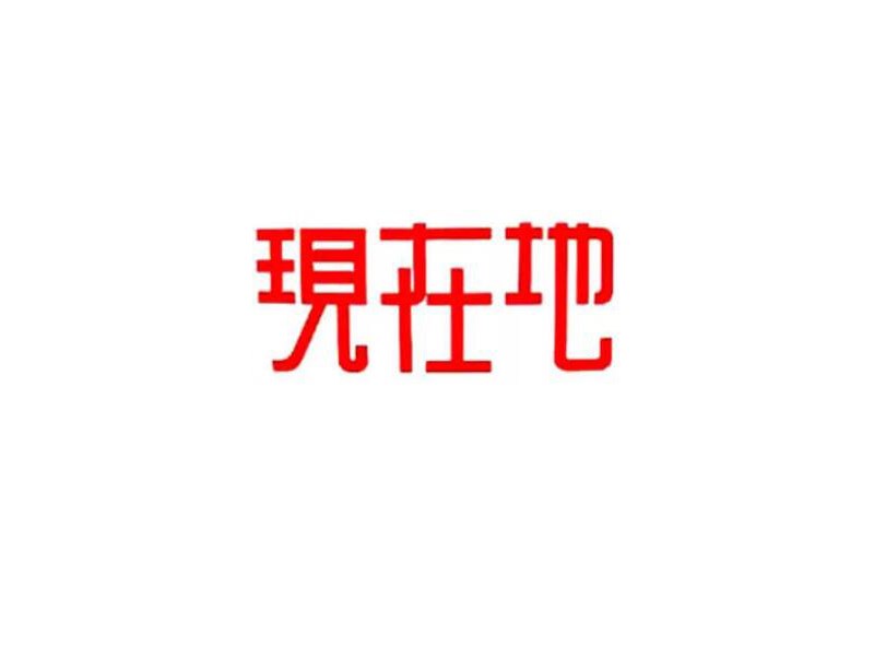 现在地
